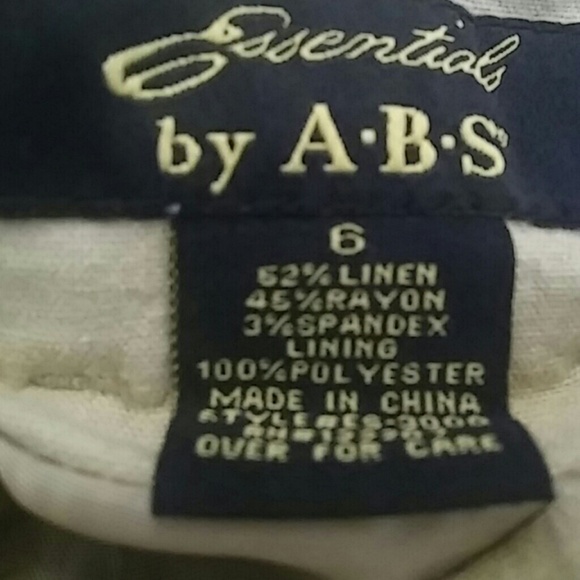 Essentials by ABS Tan Skirt 6 - Picture 5 of 5